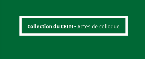 Organization and Training Catalogue - CEIPI - Center for International ...